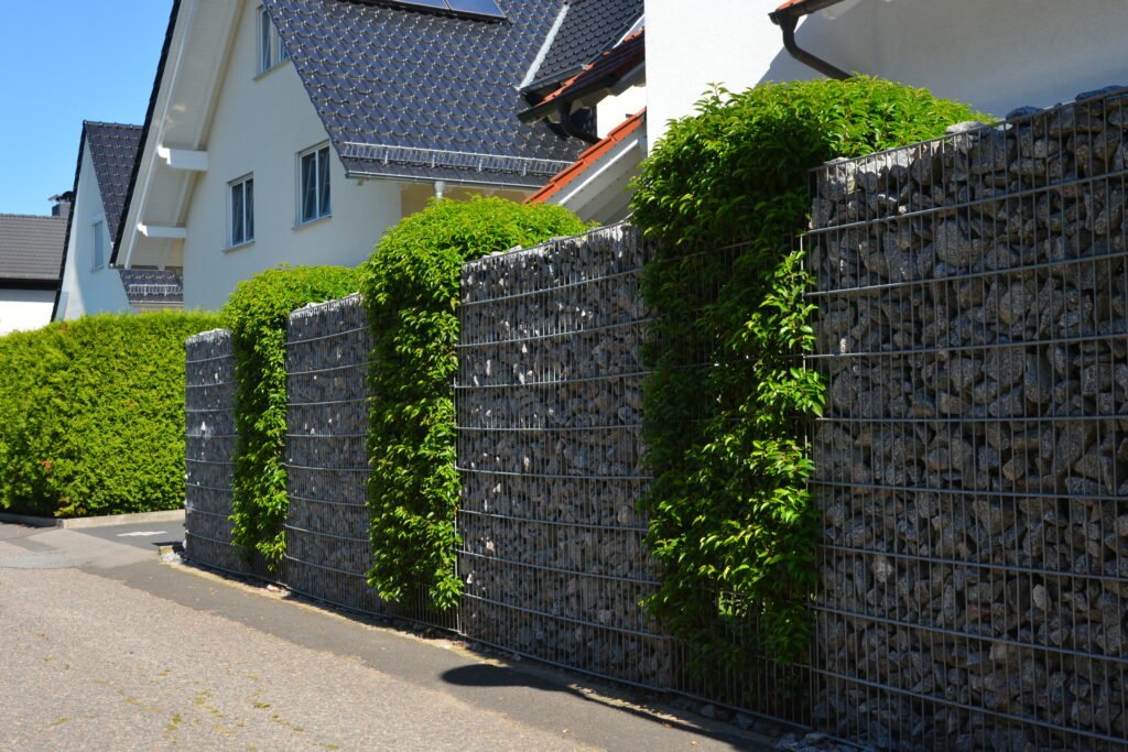 Gabionen Steinsäulen Iserlohn